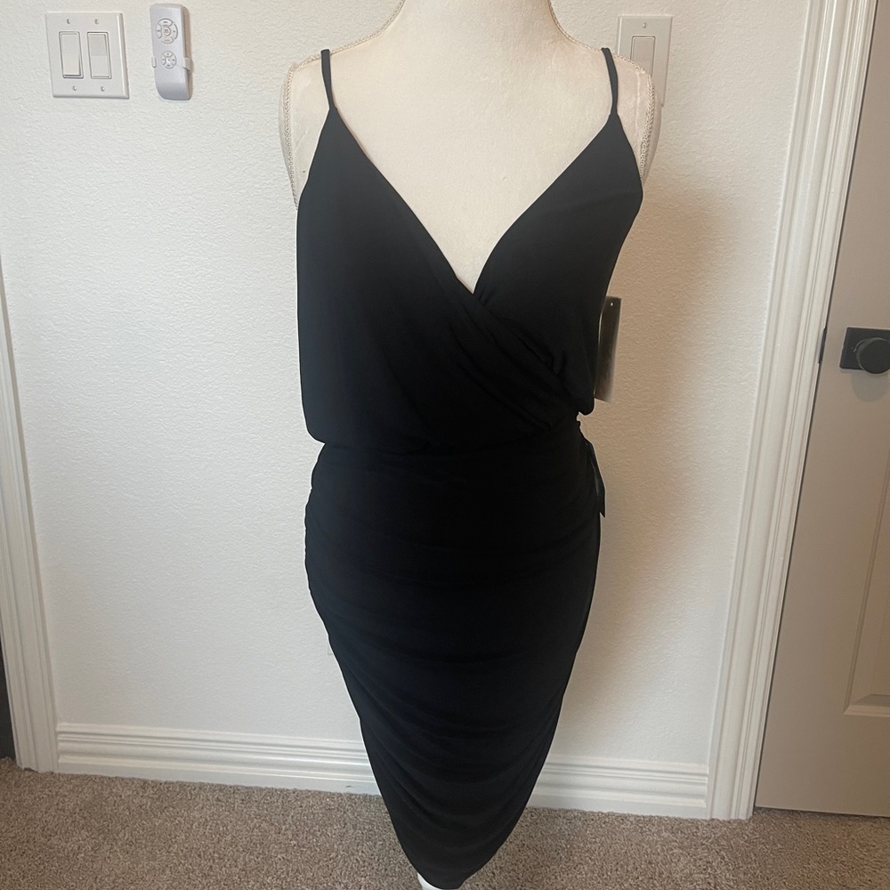 Eliza J Black Dress